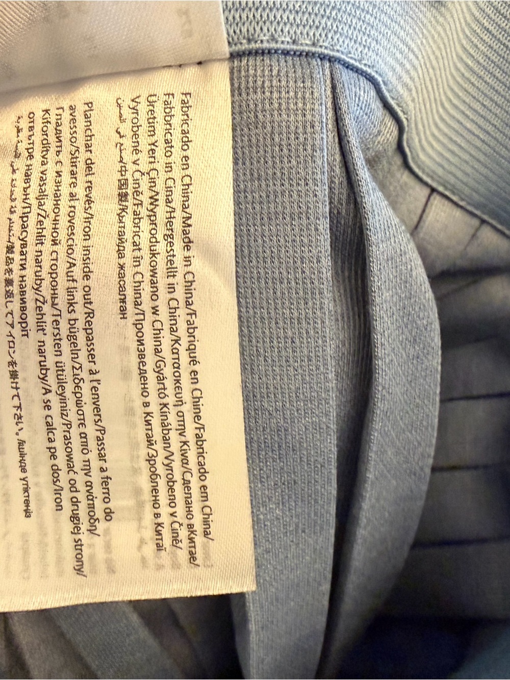 Mayoral Light Blue Pleated Mini Skirt - Picture 7 of 7